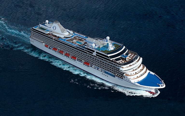 oceania cruise ships location